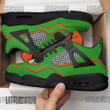 Gon Freecss J4 Sneakers - Personalized Hunter x Hunter custom anime shoes